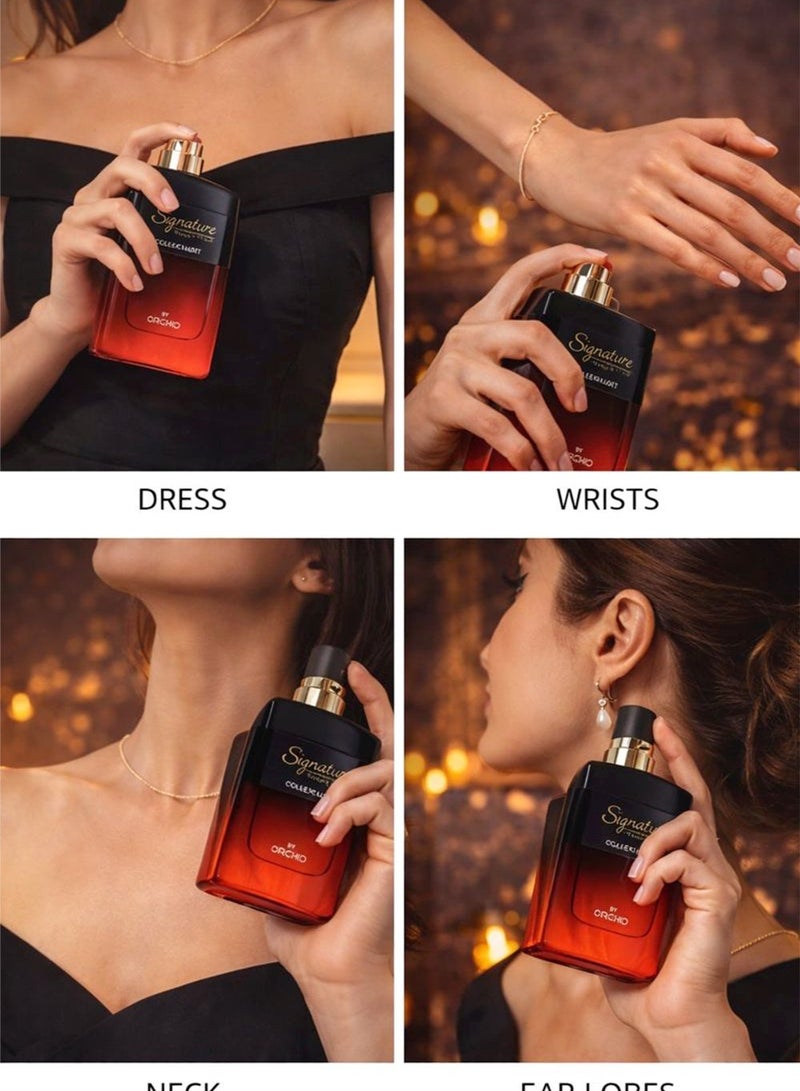 Orchid Signature Chaillot Pour Femme 100ml Eau de Parfum for Women | Orchid | Elegant Floral Woody Vanilla Perfume - Image 3